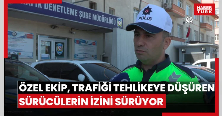 Kayseride oluşturulan özel ekip, trafiği tehlikeye düşüren sürücülerin izini sürüyor