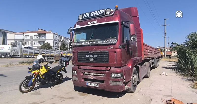 Kırıkkale de tırın çarptığı 74 yaşındaki adam öldü