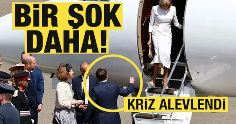 Kriz alevlendi! Emmanuel Macron a eşinden bir şok daha!