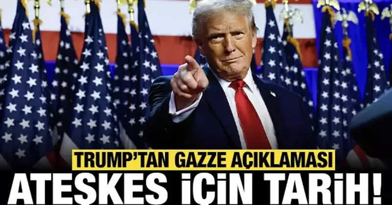 ABD Başkanı Trump tan Gazze açıklaması: Beyaz Saray da görüşeceğiz!