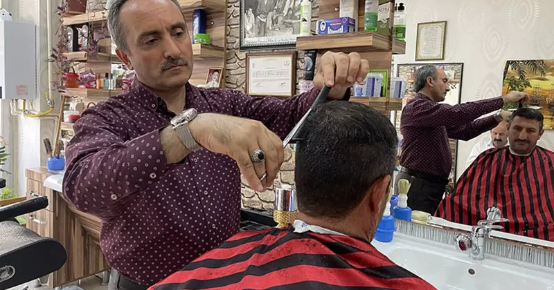 Berber ve kuaförlere zam: Ense tıraşı 150 lira