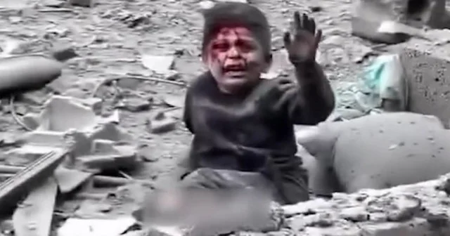 Gazze de en büyük bedeli onlar ödüyor: Ben sadece bir çocuğum... VİDEO İZLE