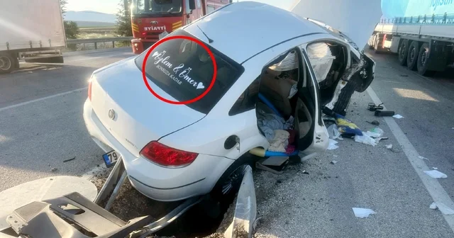 Balayından dönen üsteğmen kazada öldü Afyonkarahisar Haberleri