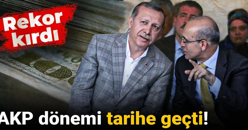 AKP dönemi tarihe geçti! Rekor kırdı