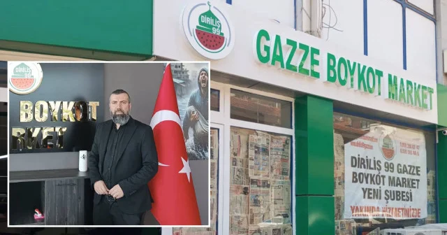 Gazze için boykot market: Her alışveriş bir yardım İstanbul Haberleri