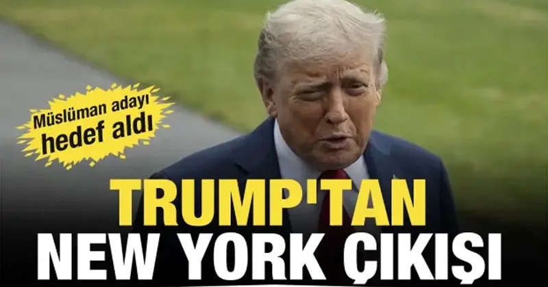 Trump tan New York çıkışı! Müslüman adayı yerden yere vurdu