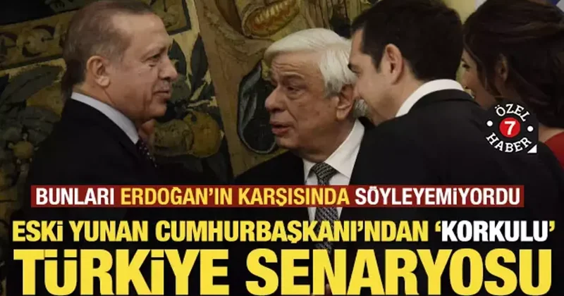 Eski Yunan Cumhurbaşkanı ndan korkulu Türkiye senaryosu: Kıbrıs, Ege, Batı Trakya...