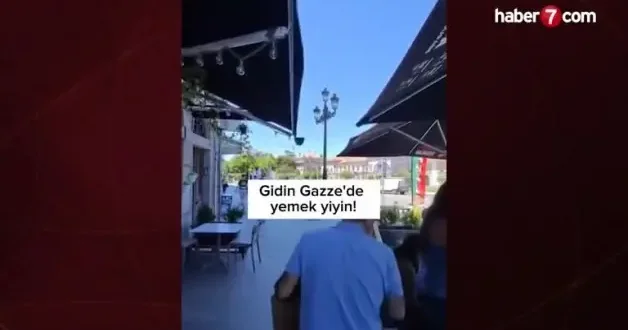 İspanya da bir lokanta sahibi İsrailli turistleri mekanından kovdu!
