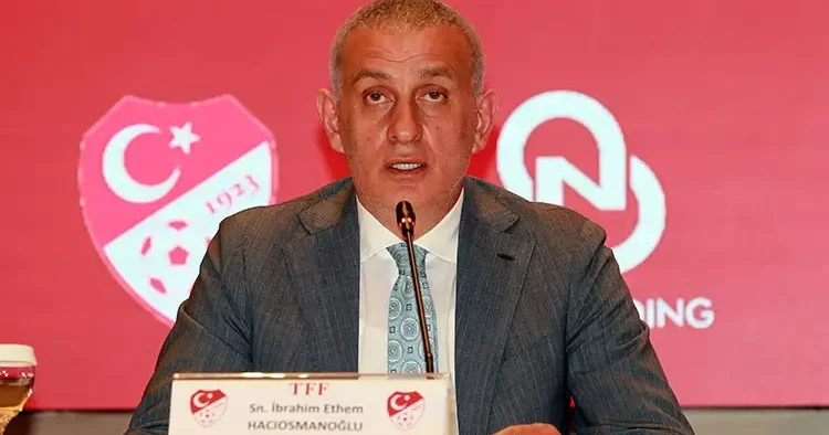 TFF Başkanı İbrahim Hacıosmanoğlu: Hakem arkadaşlarımız 3 ayda giderler dediler, hala buradayız