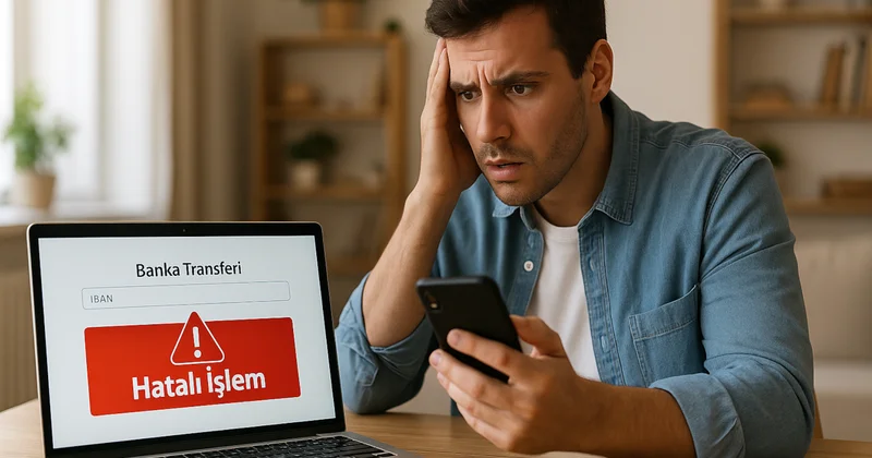 IBAN dan para gönderirken yaptığı bir hata başına işler açtı: İki kere kontrol edin! Sözcü Gazetesi