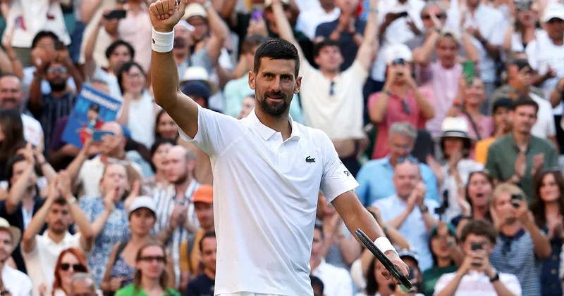 Novak Djokovic, Wimbledon da adını yarı finale yazdırdı