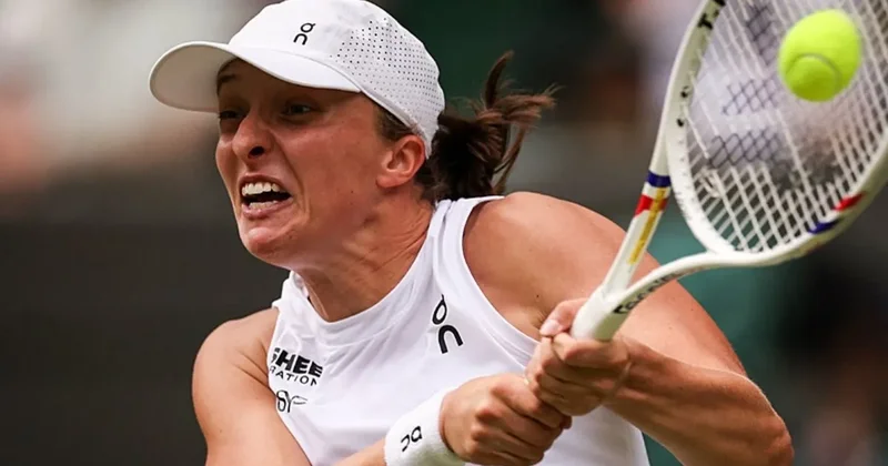 Swiatek, Wimbledon da yarı finale çıktı!