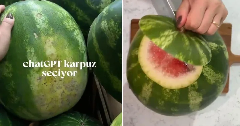 ChatGPT nin seçtiği karpuz gündem oldu: İşte yapay zekanın ideal karpuzu Sözcü Gazetesi