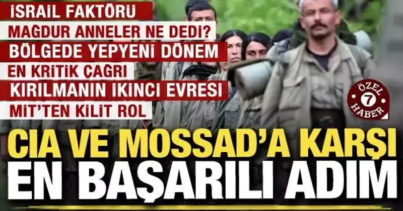 Türkiye 50 yıllık kamburundan kurtuluyor! Gözler PKK nın silah bırakacağı günde...