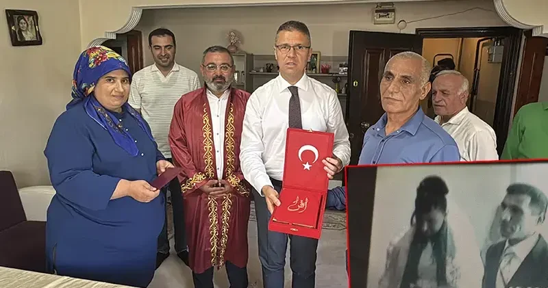 Avcılar da kaymakam ikna etti, 19 yıl sonra nikah masasına oturdu