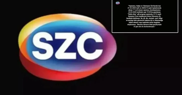 Sözcü TV yayını RTÜK kararıyla durduruldu Gündem Haberleri
