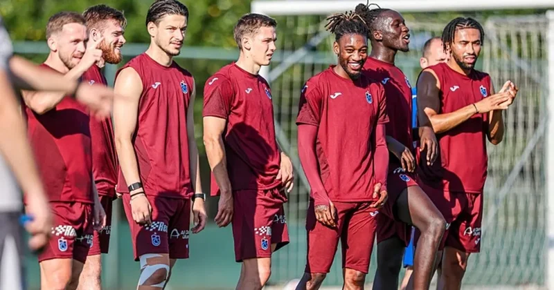 Trabzonspor pas ve rondo çalışması yaptı!