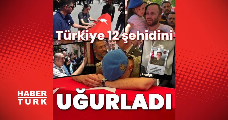 Türkiye şehitlerini uğurluyor! Son dakika haberleri