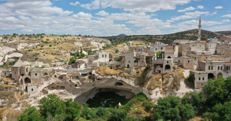 Kapadokya nın sakin köylerinden İbrahimpaşa, keşfedilmeyi bekliyor