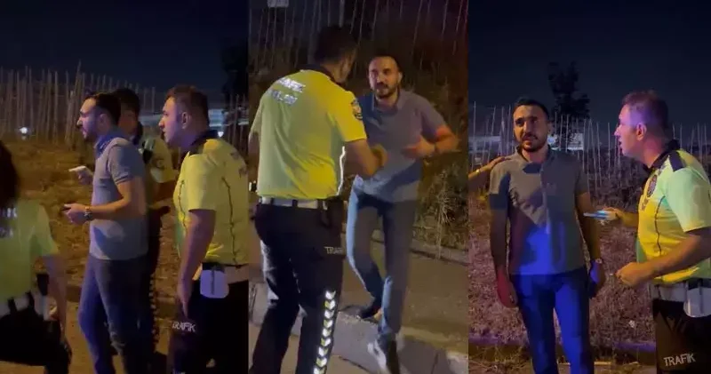 Sultanbeyli’de Alkolmetreyi üfleyemiyorum diyerek polise zor anlar yaşattı