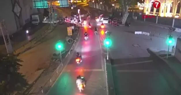 Beyoğlu’nda tüneli kapatan motosikletlilere ceza yağdı: 133 bin TL!