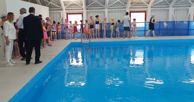 Pazaryeri nde yarı olimpik yüzme havuzu hizmete açıldı Bilecik Haberleri