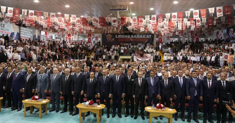 MHP nin Terörsüz Türkiye buluşması Erzurum da başladı Son dakika haberleri
