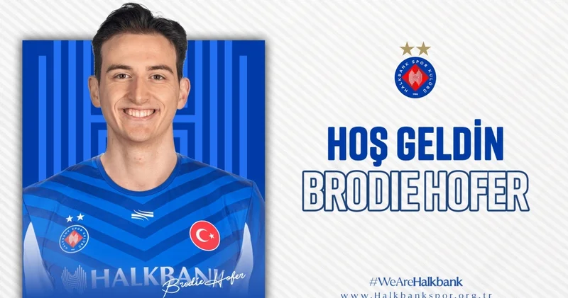 Halkbank Brodie Hofer i transfer etti Voleybol Haberleri