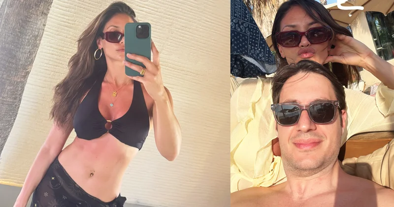 Ebru Şam ve Alper Eskalen den Çeşme de aşk tatili Magazin haberleri