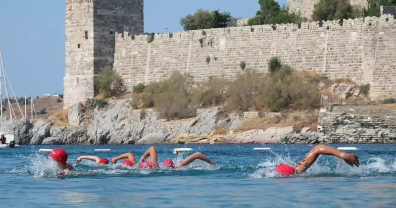 Memorial dan Bodrum da sağlığa anlamlı kulaç