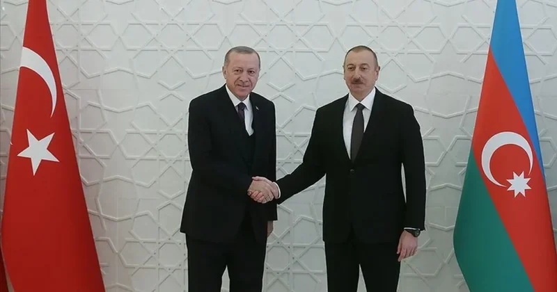 SON DAKİKA Başkan Erdoğan Aliyev ile görüştü: Kalıcı barış ve istikrar vurgusu