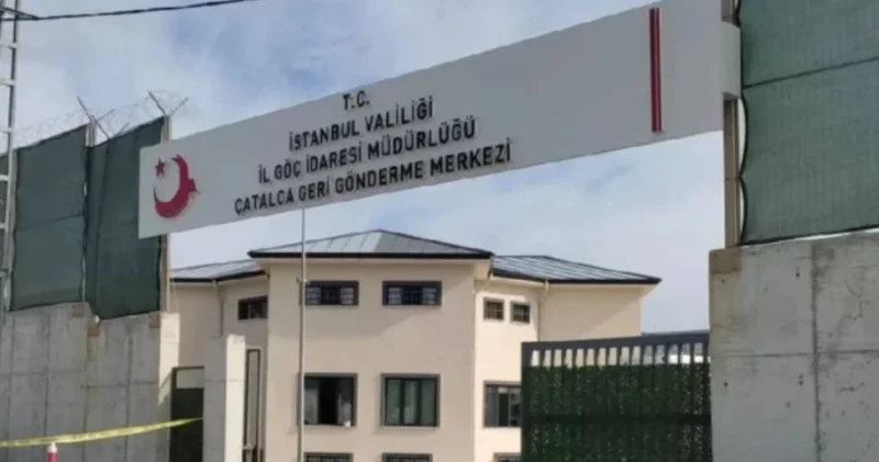 Geri gönderme merkezinde çarşafla kendini astı: Valilikten açıklama geldi