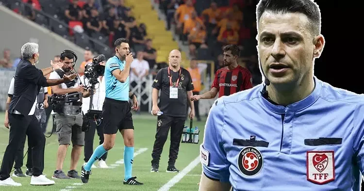 Gaziantep FK Galatasaray maçında tartışmalı hakem kararları! Penaltı sonrası yoğun tepki