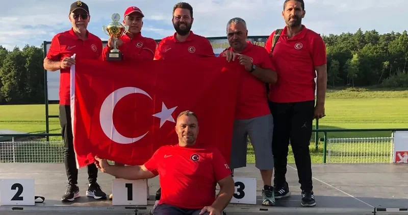 Milli para atıcı Muaz Erdem Madran dan, Çekya da altın madalya