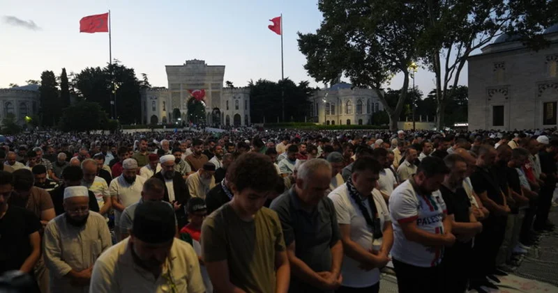 Binlerce kişi Gazze için yürüyor Son dakika haberleri