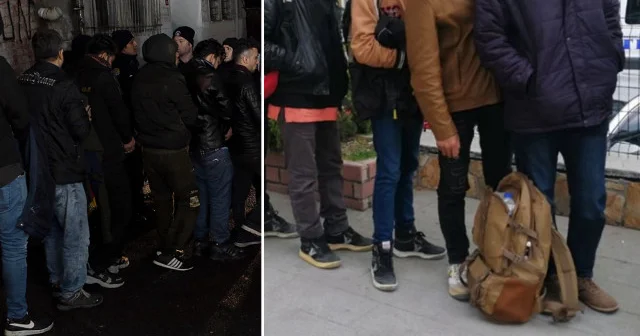 Edirne ve Kırklareli nde 32 düzensiz göçmen yakalandı Edirne Haberleri