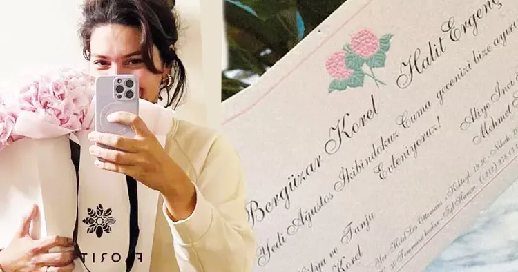 Halit Ergenç ten Bergüzar Korel e romantik sürpriz