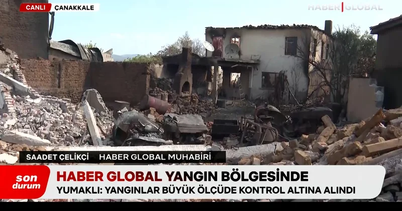 Yangın bölgesinde son durum ne?
