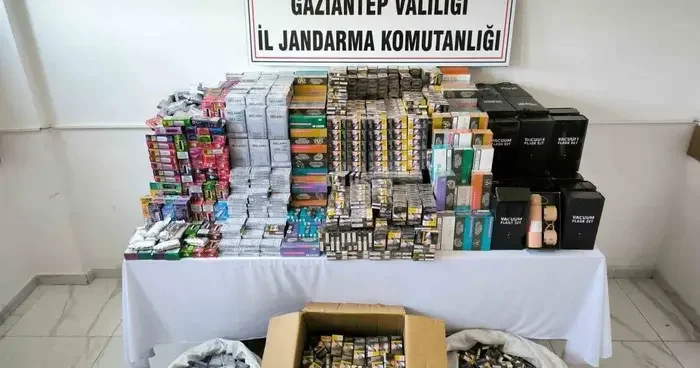 Gaziantep’te uyuşturucu ve kaçakçılık şüphelisi 40 şahıs tutuklandı