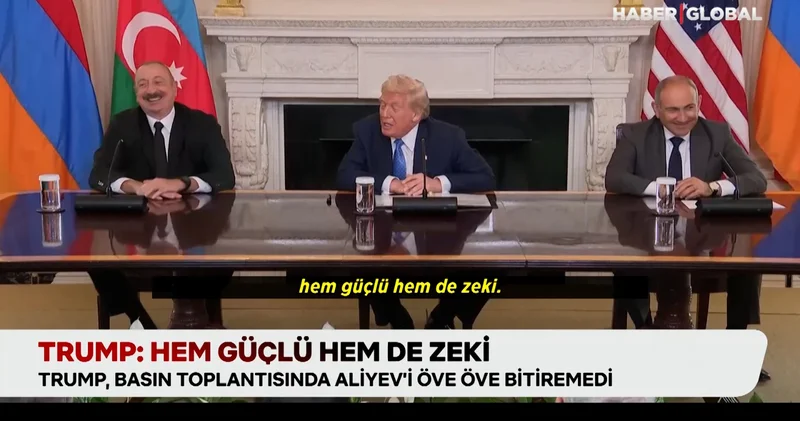 Trump’tan Aliyev’e övgü: Hem güçlü hem de zeki