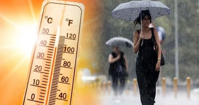 Güneyde 46 derece çöl sıcağı Karadeniz de sağanak alarmı!