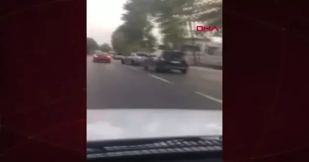 Düğün konvoyunda trafiği tehlikeye atan magandaya 37 bin TL ceza