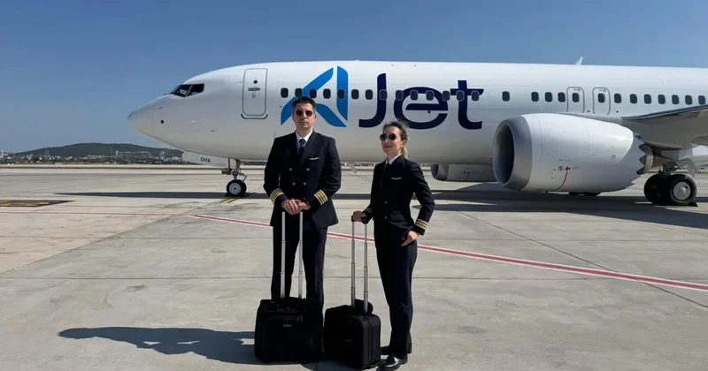 AJet filosuna katılacak fabrika çıkışlı Boeing 737 8 MAX İstanbul’da!