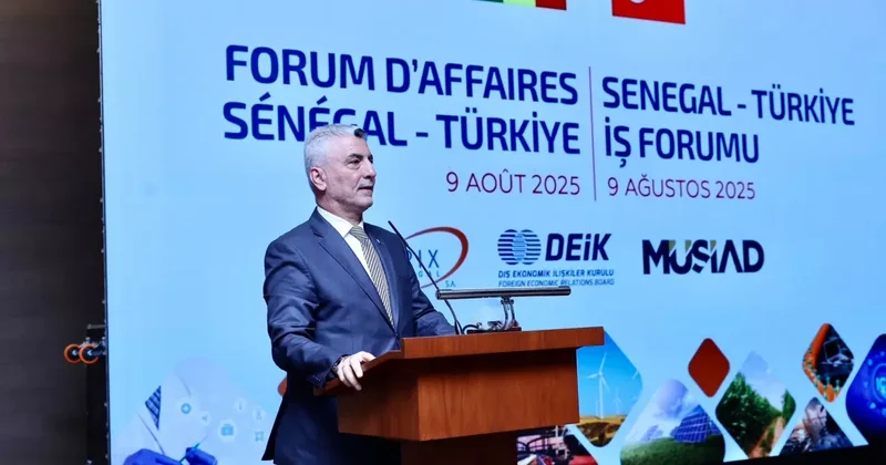 Bakan Bolat, Türkiye Senegal İş Forumu na katıldı