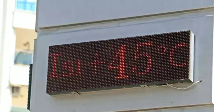 Antalya nın denizi bile yanıyor! Termometreler 45, deniz suyu 32 derece