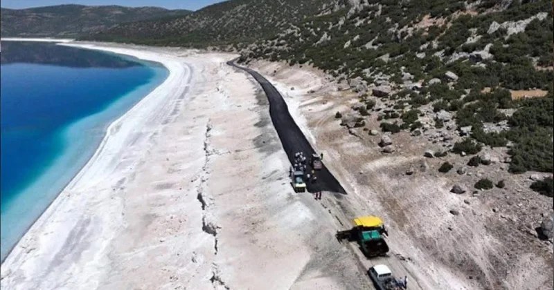 Salda’ya asfalt döktüler Sözcü Gazetesi