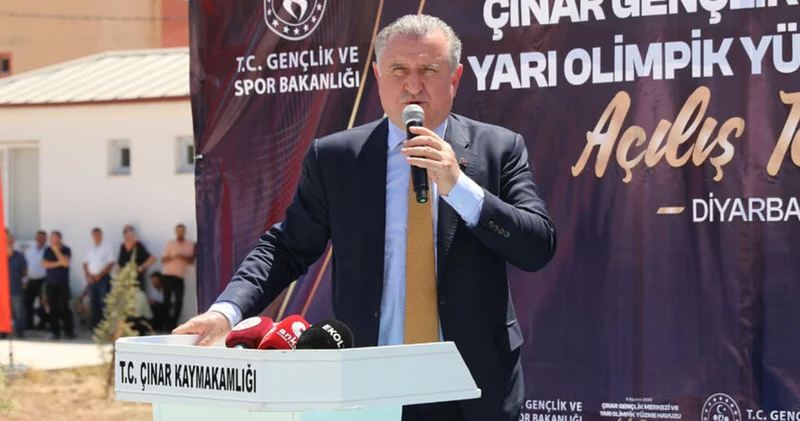 Gençlik ve Spor Bakanı Osman Aşkın Bak: Diyarbakır a 3.5 milyar lira spor yatırım yapacağız Spor Haberleri