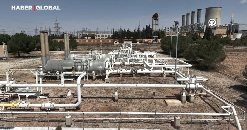 Türkiye’den Suriye’ye gaz akışı Cender santralinde başladı