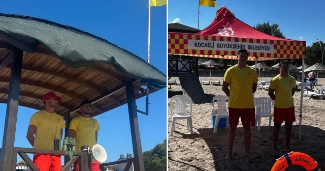 Kocaeli sahillerinde son bir haftada 68 kişi boğulmaktan kurtarıldı Kocaeli Haberleri