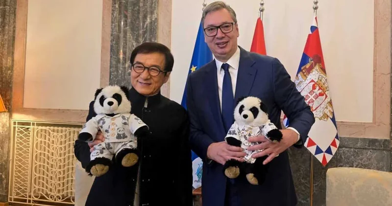 Sırbistan Cumhurbaşkanı Usain Bolt un ardından Jackie Chan i seçti